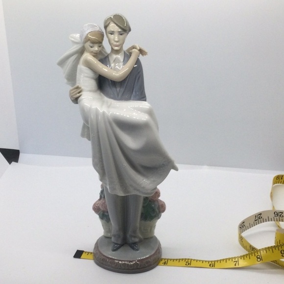 Home LLADRO Figurine Over the Threshold year 1985 beautiful for a Wedding. - Picture 6 of 8